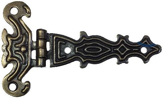 Dekoratif, Sac Tek Kuyruklu Menteşe - 40X68 Mm, Küçük, Antik, 1 Adet