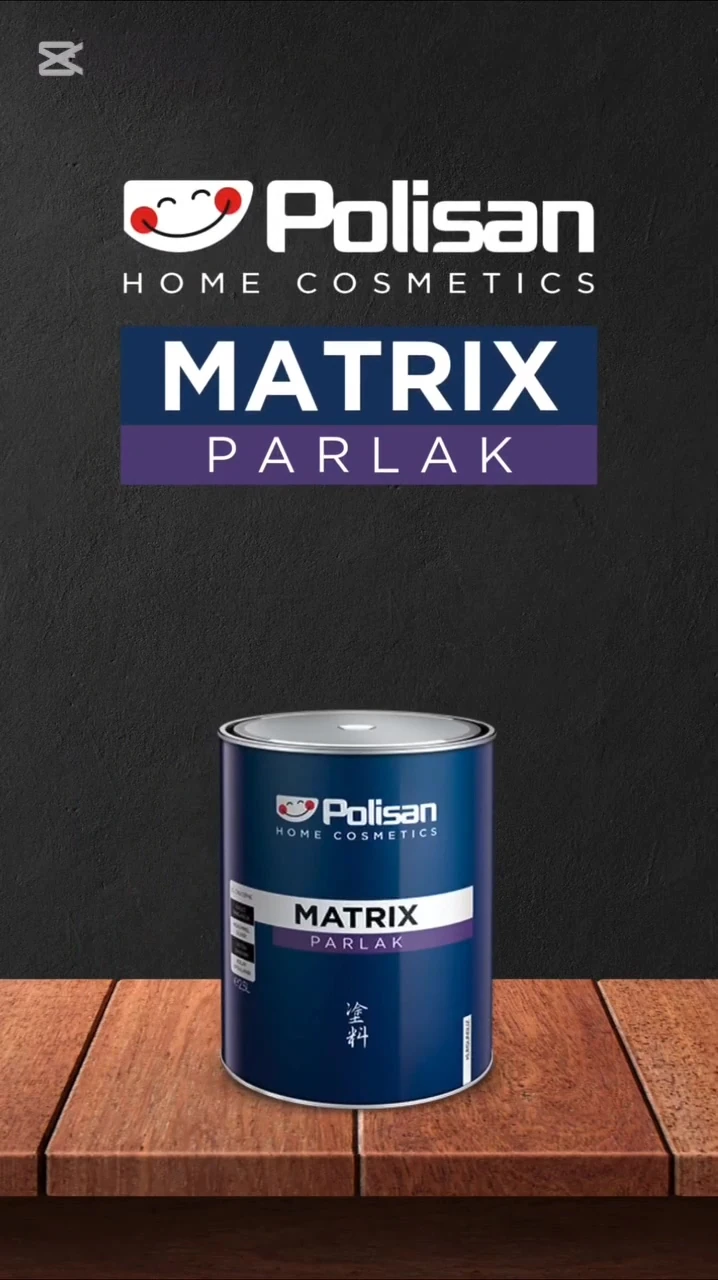 Matrix Enamel Sentetik Yağlı Boya 2,5lt Siyah