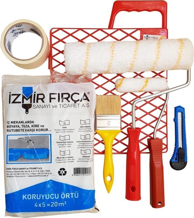 İZMİR FIRÇA Pratik Boyacı Seti 25 cm
