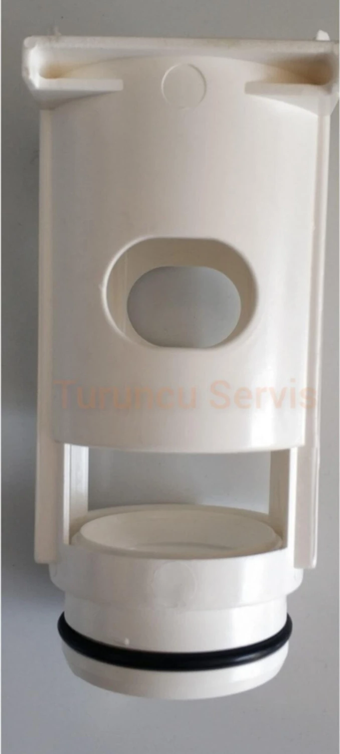 Gömme Rezervuar Boşaltma Grubu Yatağı Kafesi Mavi Beyaz Boşaltmaya Uygundur