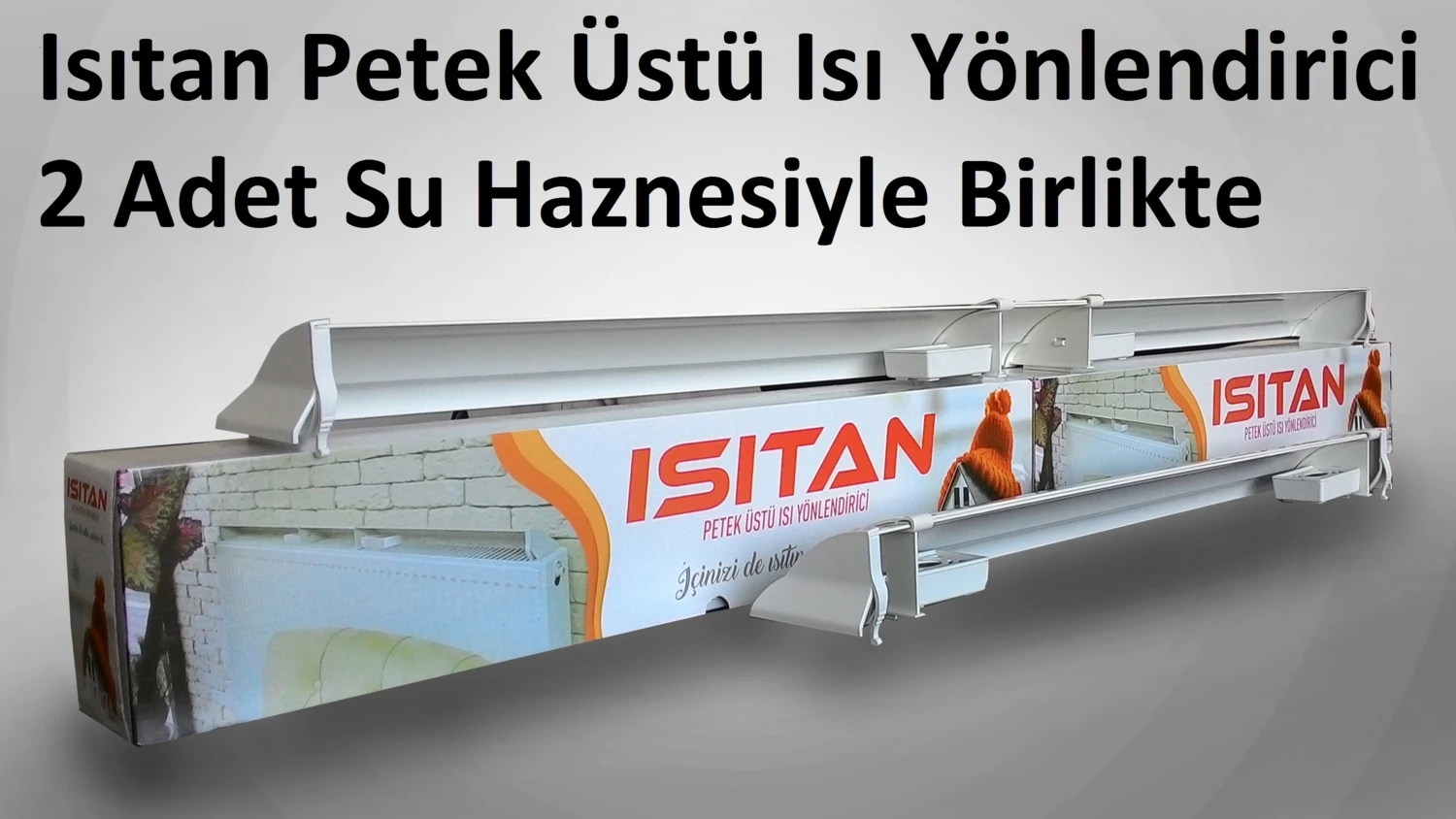 2 Adet  Petek Üstü Isı Yönlendirici Ayarlanabilir Ölçü 75-140 cm Arası Peteğe Uygun Isıfan