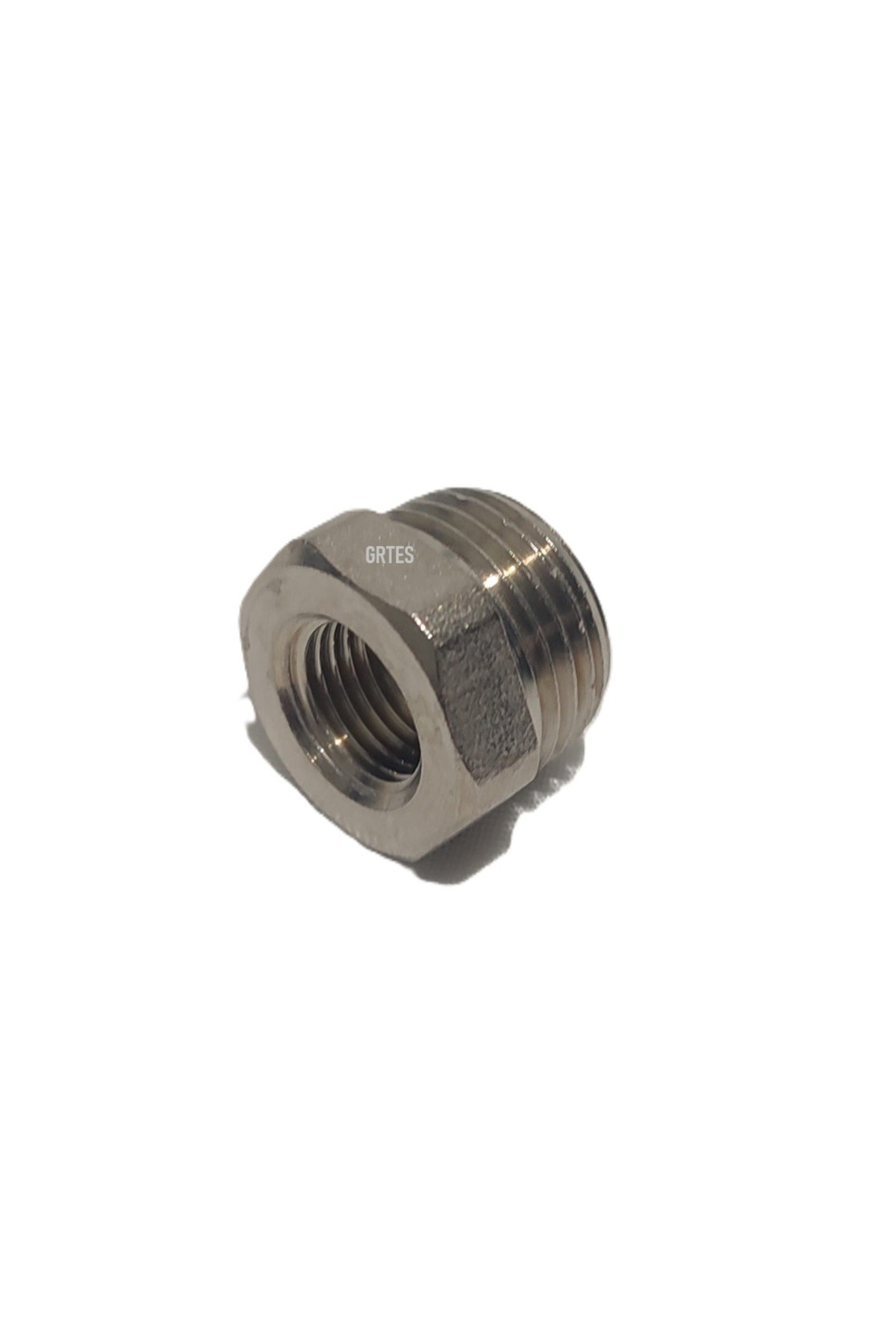 1/4" x 1/2" Sarı/Krom Redüksiyon - Brass Reduction