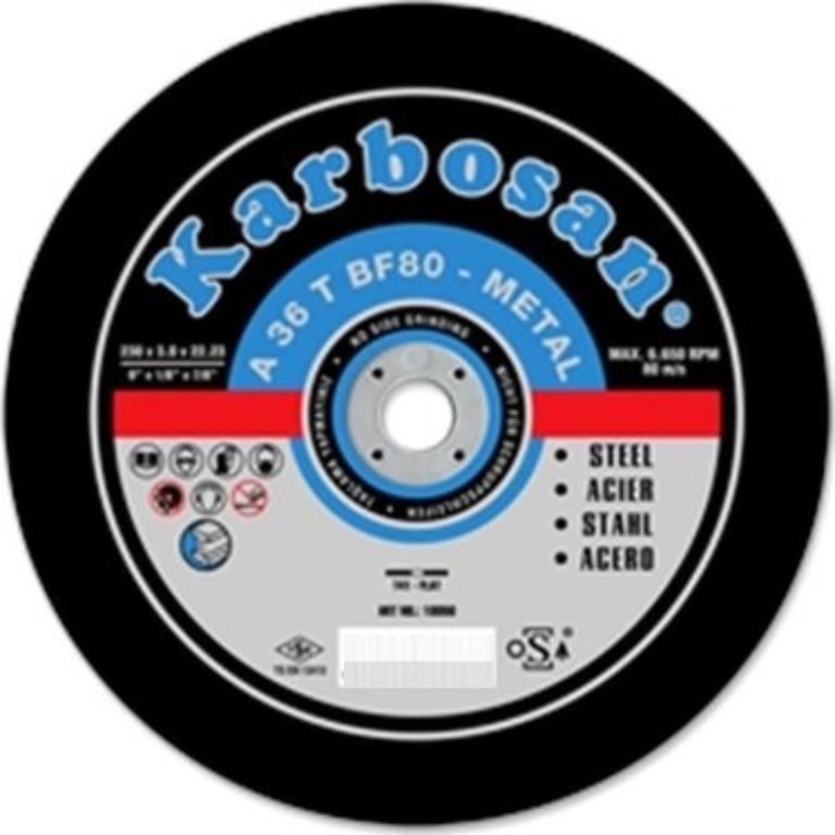 KARBOSAN 230 mm Metal Kesme Taşı