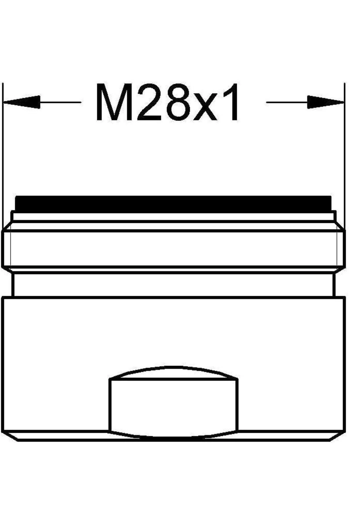 Ban Bat Perlatör M 28 X 1 Dış Diş - 13927000