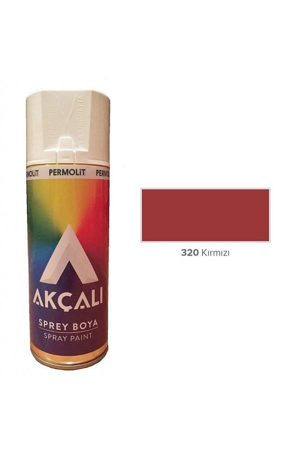 Akrilik Sprey Boya KIRMIZI 400 ml - 320