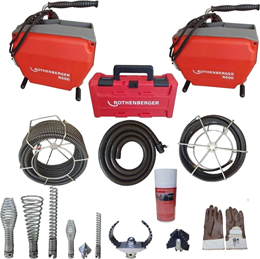 Kanal Gider Açma Makinesi R600 Profesyonel SMK YAYLARIN İÇİ DOLU