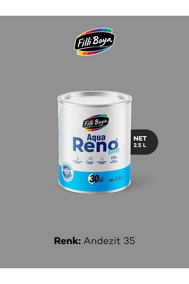 Aqua Reno Banyo Yenileme Paketi Andezit 35