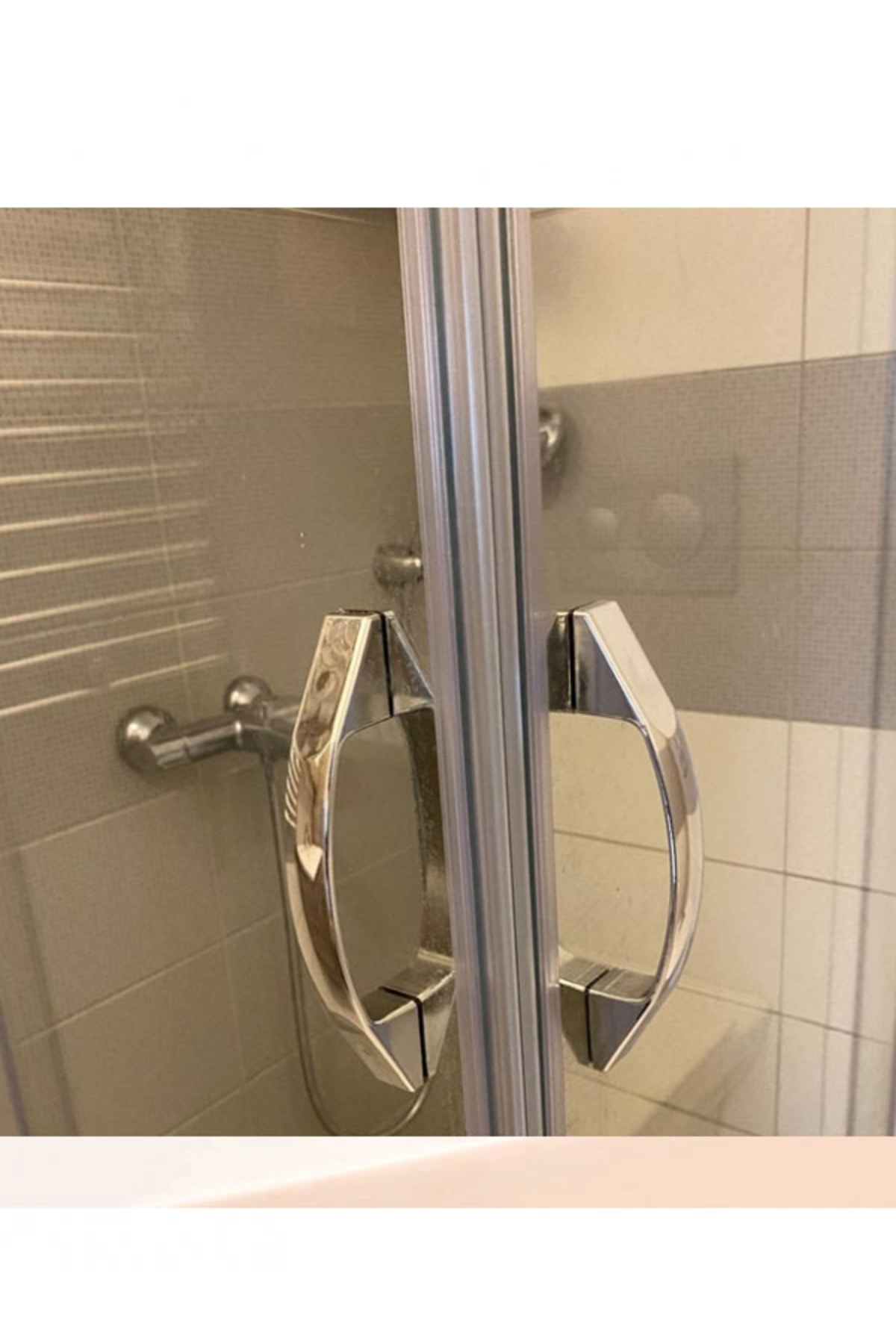 Cam Duşakabin Ay Kulp 140Mm 150Mm Veya 160 Mm 2 Kapaklık Ayk-02