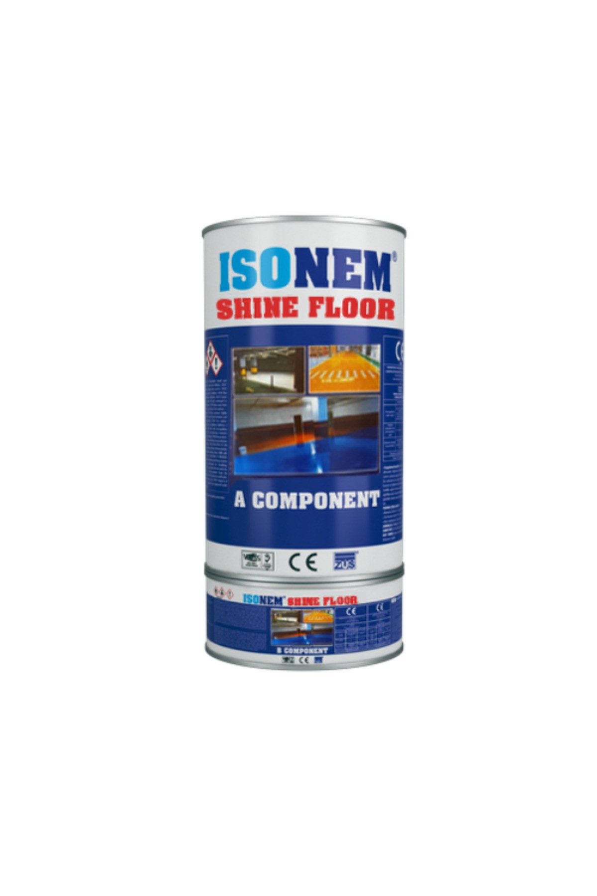 İsonem Shine Floor Parlak Renkli Zemin Kaplama