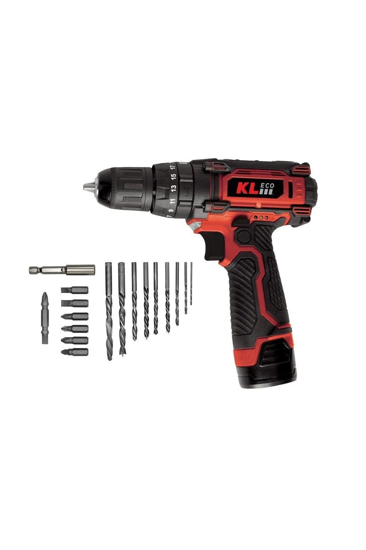 ŞARJLI DARBELİ MATKAP TEK AKÜ 12V 2.0AH KE2220DM