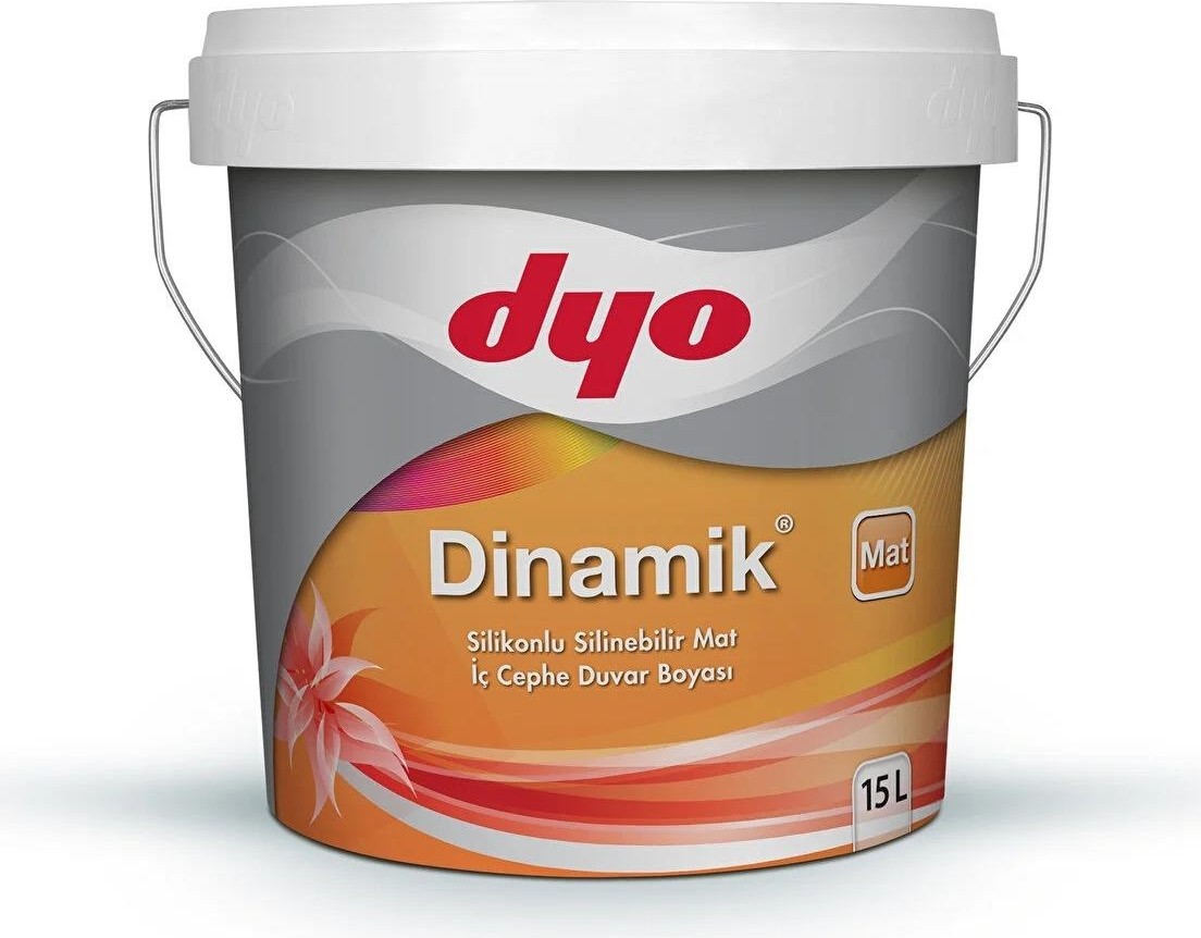 15LT Dinamik Mat Silikonlu Silinebilir Iç Cephe Duvar Boyası (4761)