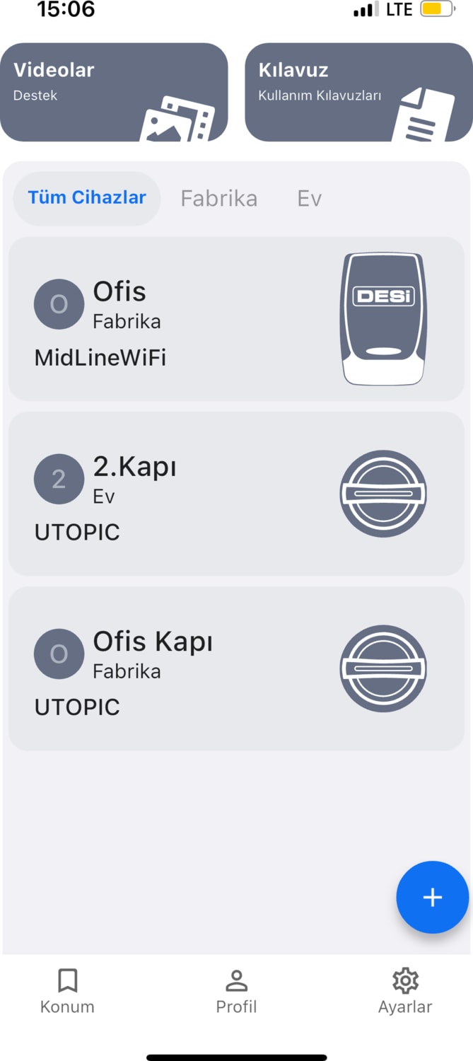Midline Smart Plus Akıllı Alarm Sistemi (Wifi-Ble-Uygulama ile Kullanım)