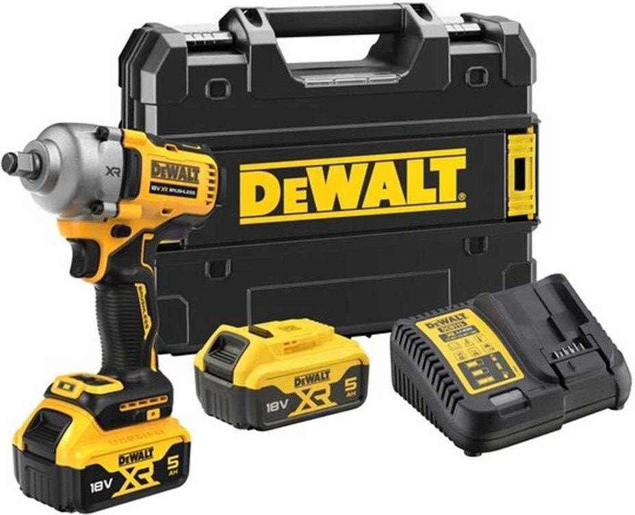 DCF891P2T 18V 5.0AH Li-Ion Kömürsüz Çift Akülü Somun Sıkma