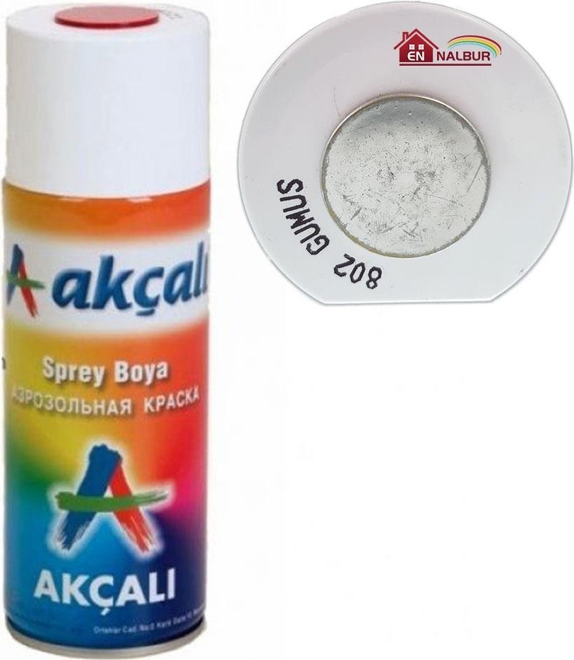 Senson  Sprey Boya 400 ml 802 Gümüş