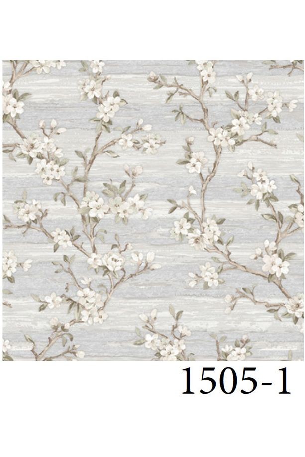 Vera 1505-1 Çiçekli Desenli Duvar Kağıdı