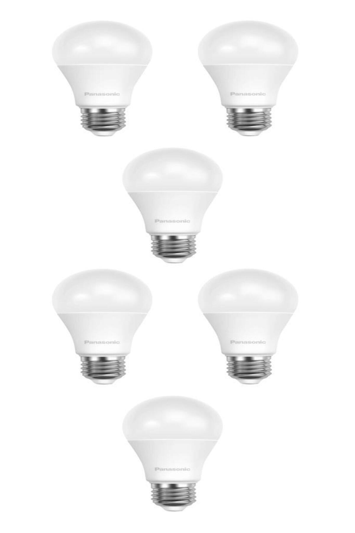8,5W (63W) Led Ampul 6500K - Beyaz Işık 6 Adet Tasarruflu Lamba