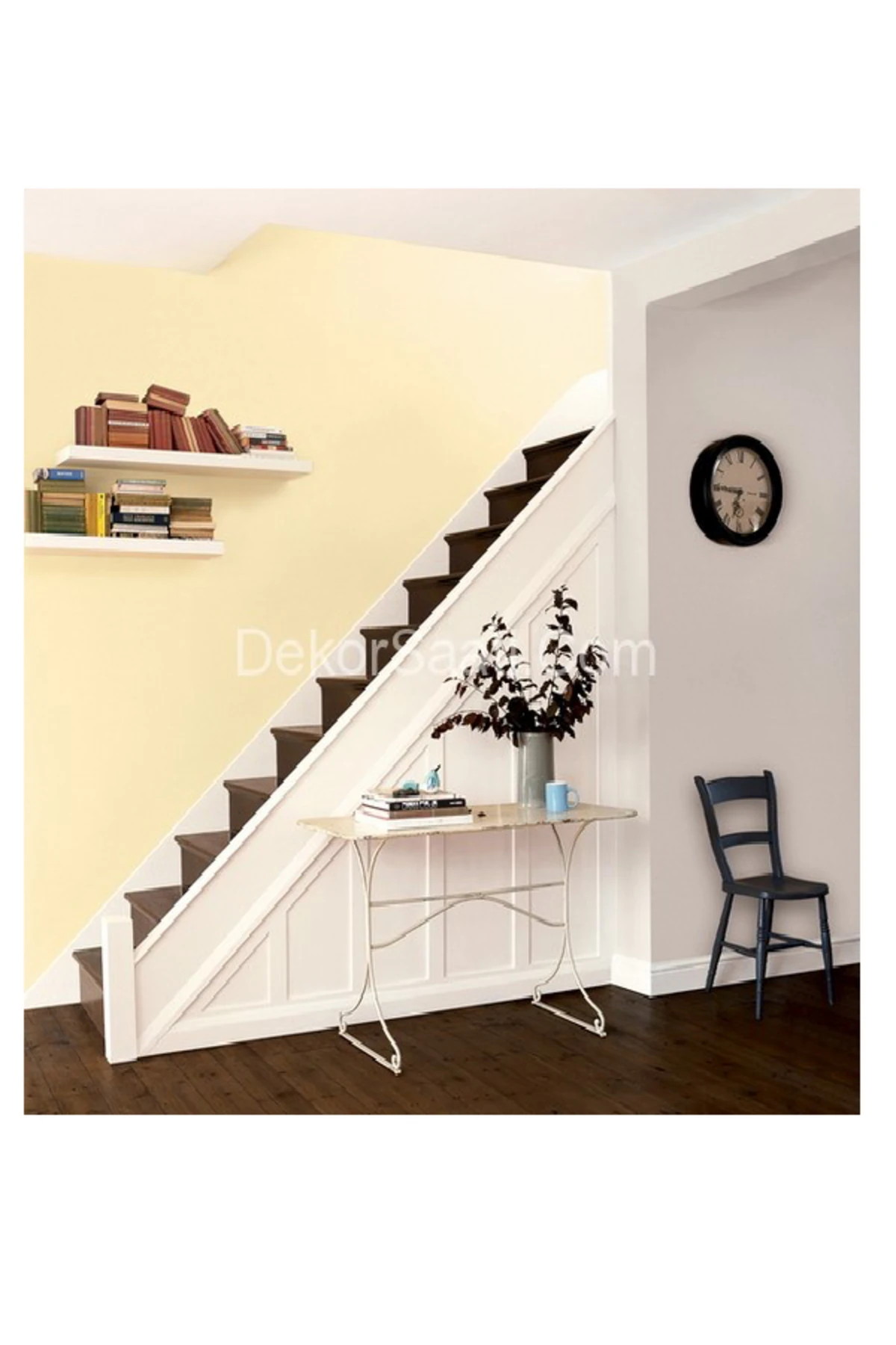 Pastel Yarı Mat Saten Sentetik Ahşap-Metal-Duvar Boyası 2.5 lt 3 kg Mum Işığı