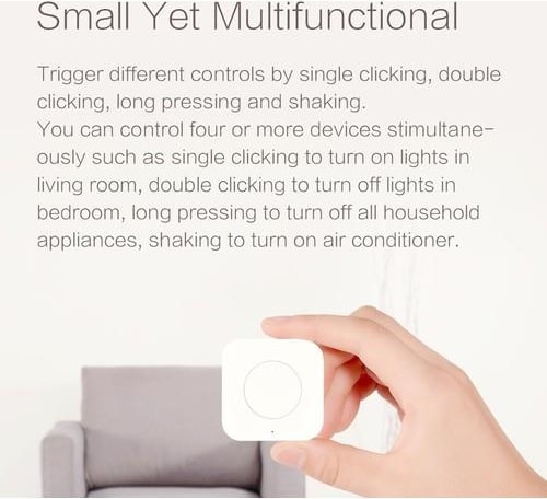 Akıllı Mini Anahtar WXKG11LM (Apple Home Destekli)