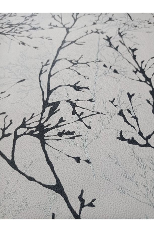 Çiçek Desenli Dekoratif Silinebilir Duvar Kağıdı (53cm Genişliğinde 10 Metre Uzunluğunda)