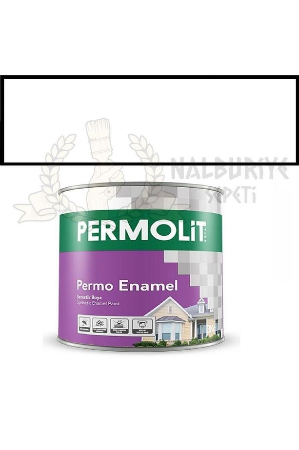 Enamel Sentetik Yağlı Boya Beyaz 0.375 Lt.