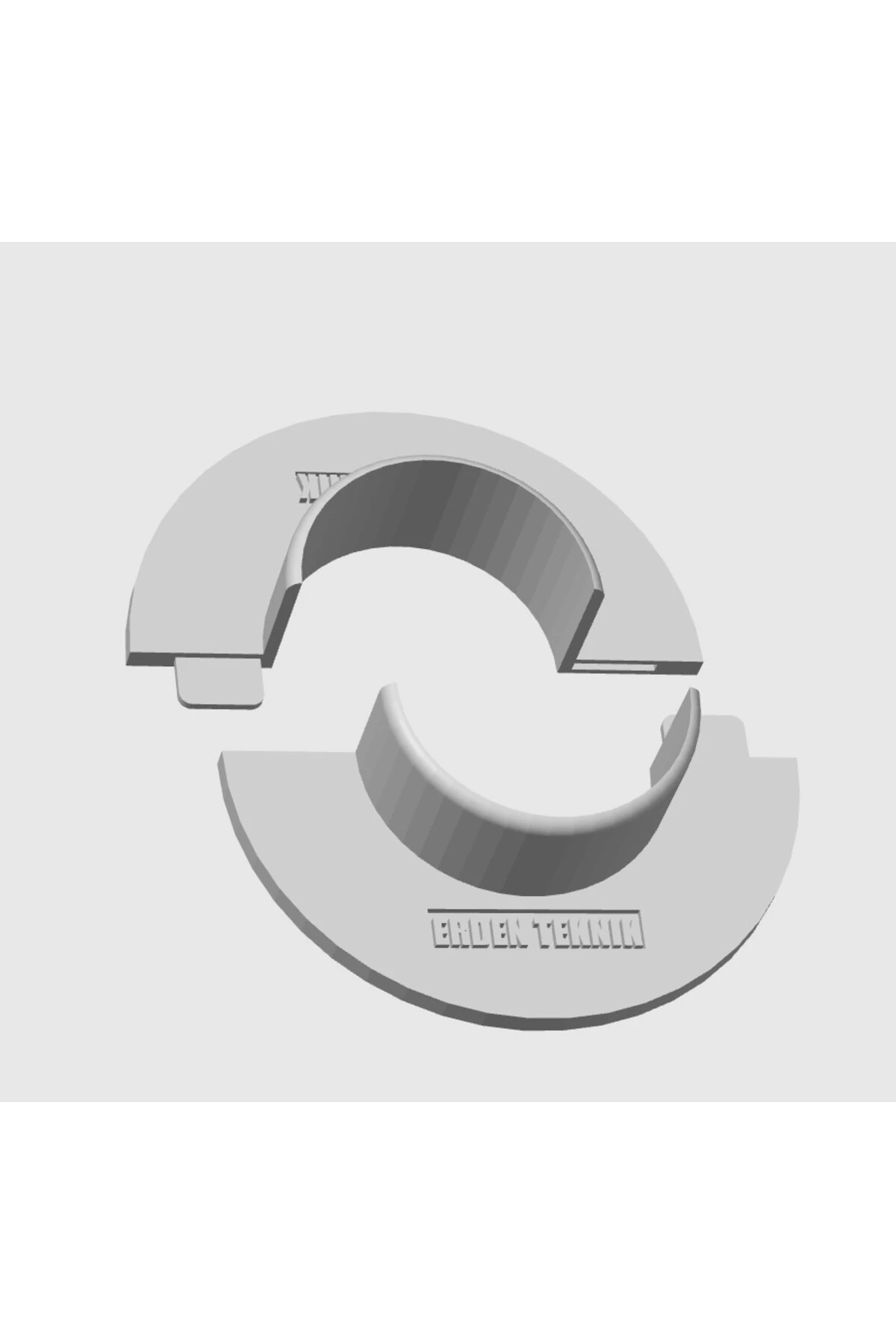 Klima Borusu Delik Kapatma Dekoratif Kapak Boru Kapağı Plastik 11 cm Çap