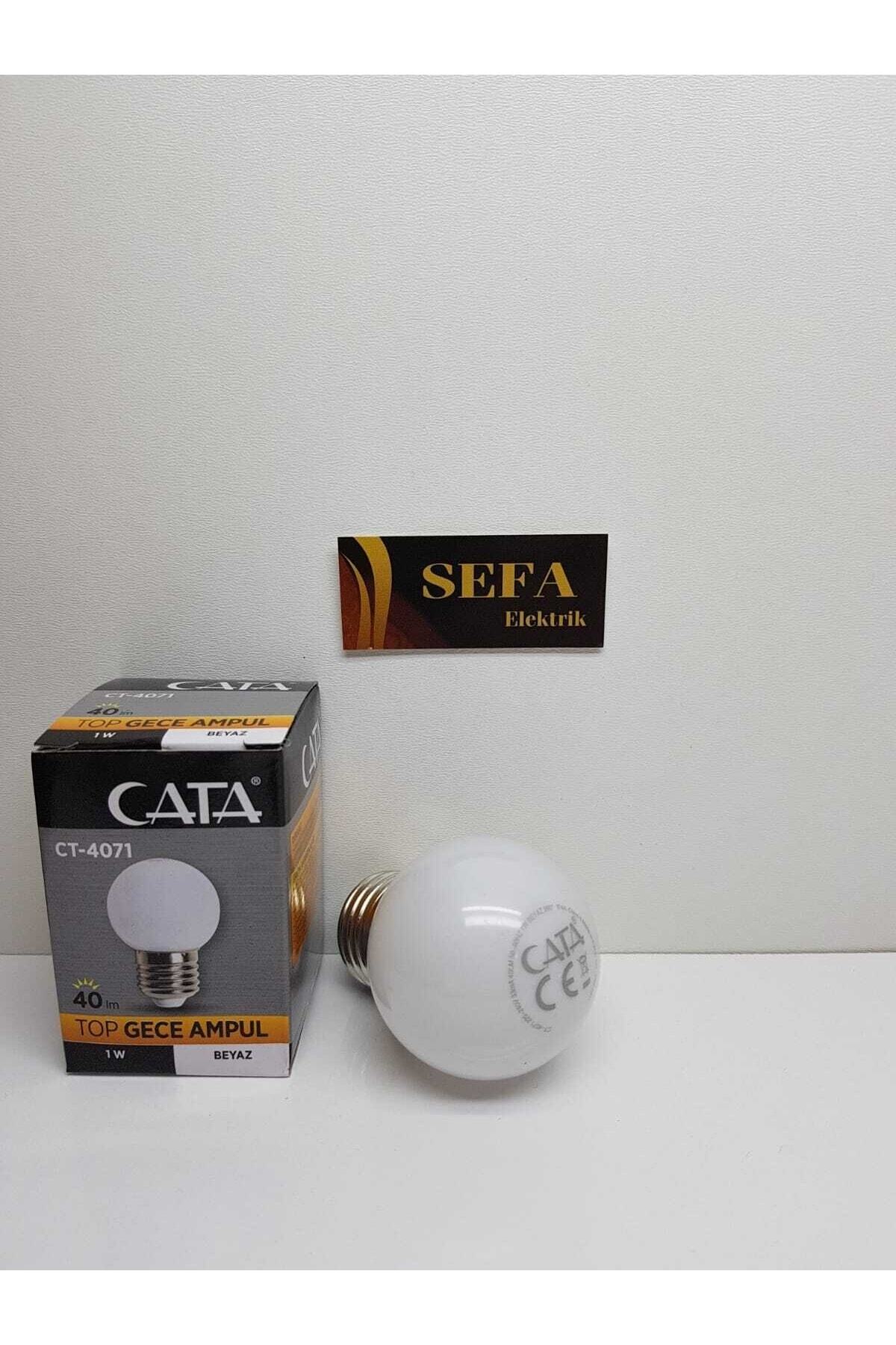 1 Watt Led Gece Lambası Beyaz E27 Duy Sefa Elektrik