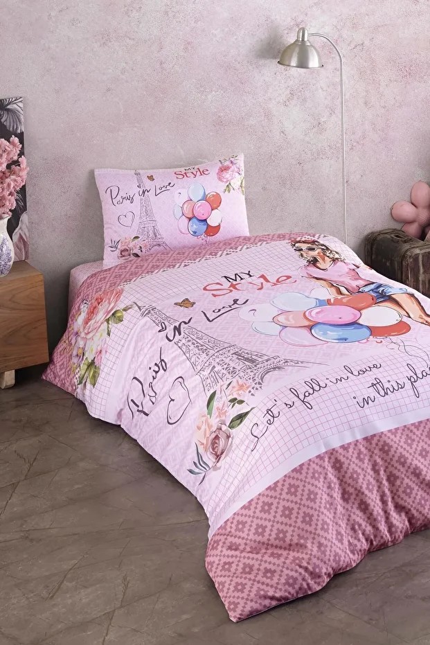 Laura Home %100 Pamuk Saten Genç Nevresim Takımı - My Style