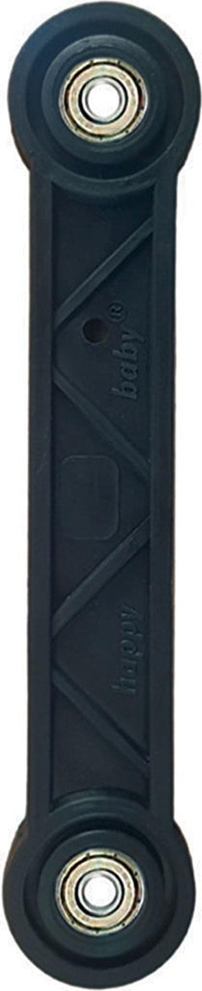 Beşik Sallama Aparatı (İki Delik Arası 15.5 Cm) Çocuk Bebek Beşiği Takımı Aparatı Seti Siyah 4 Adet