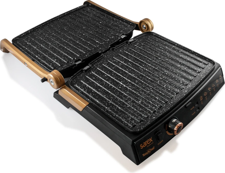 Çelik Izgara ve Tost Makinesi, Pratik ve Şık Tasarım