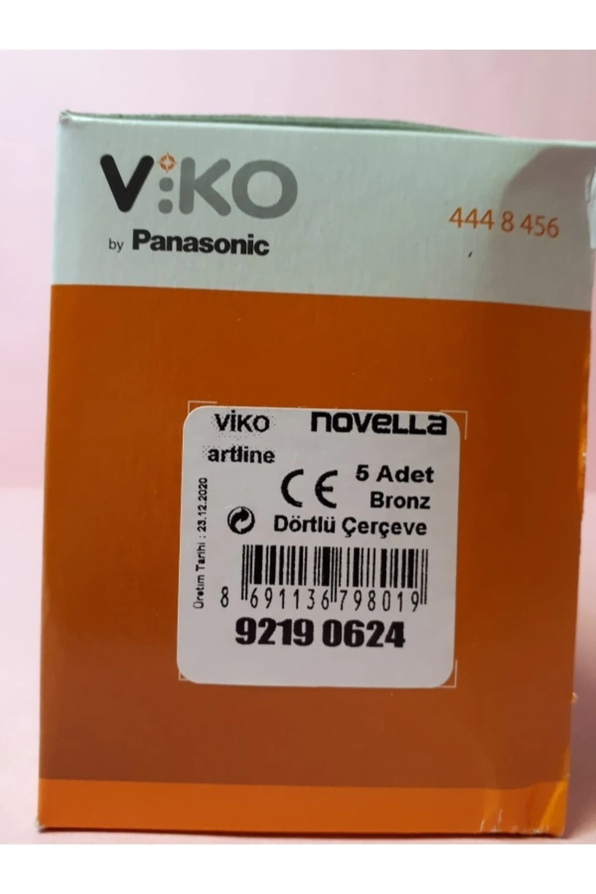 Viko 92190624 Novella Bronz 4 Lü Çerçeve