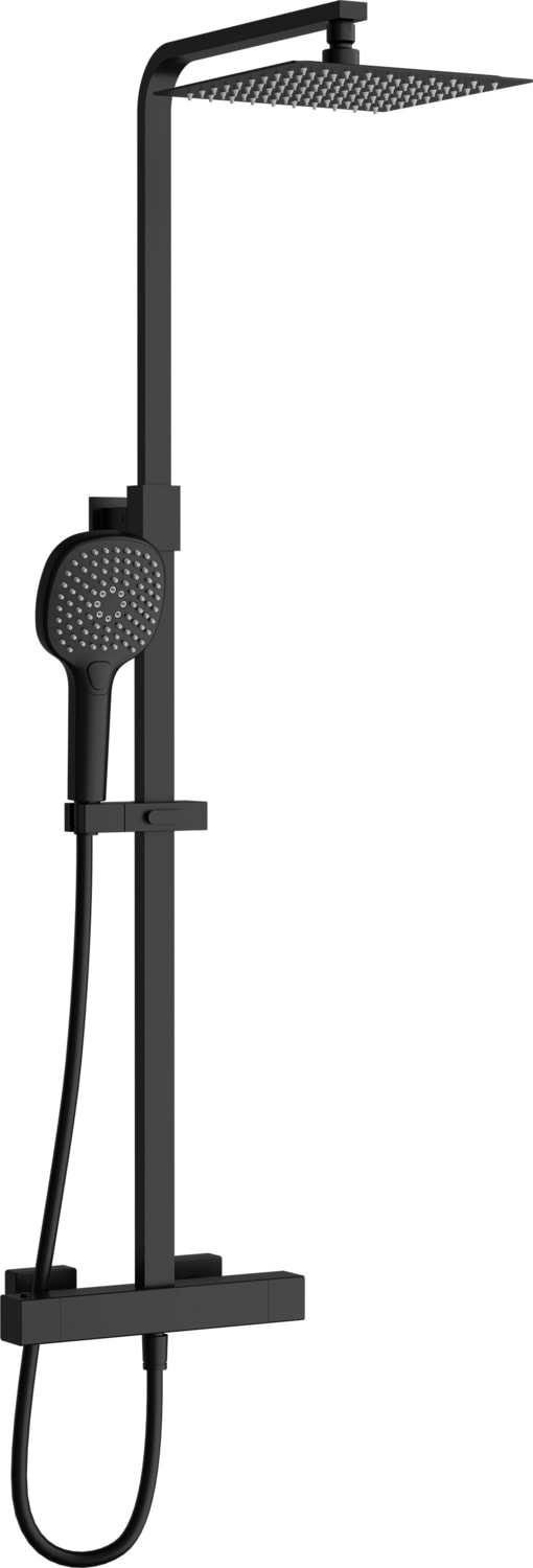 Aquaheat A4720236 Bliss S 230 Duş Sitemi, Mat Siyah