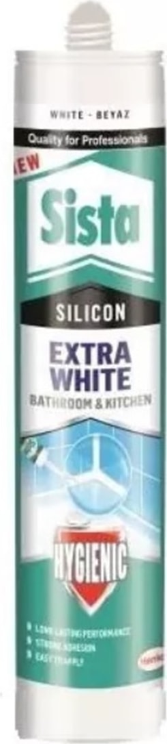 Sista Extra White Hygienic Silikon 280 ml
