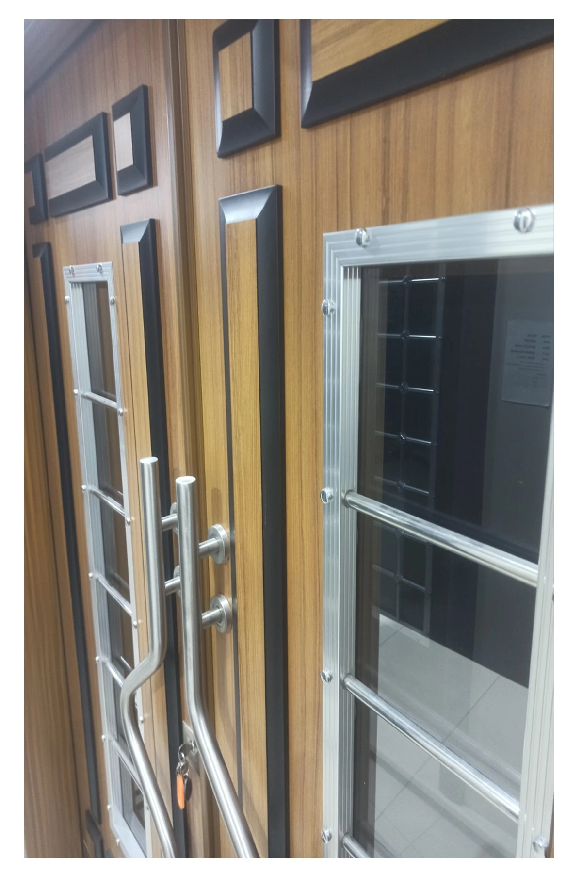 Celik Kapi Villa Kapısı, Abd Model Apartman Giriş Kapısı Sol Açılım Bina Kapısı