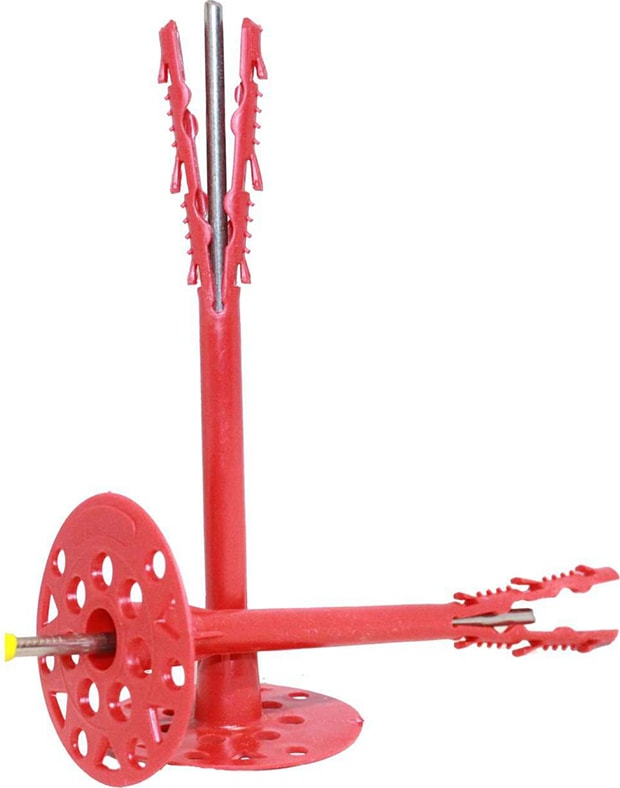 Çelik Taş Yünü Mantolama Dübeli 9,5 - 11,5 cm (50 Adet)