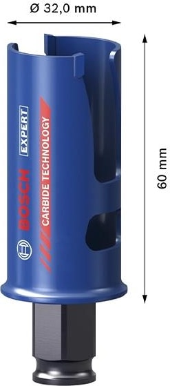 BOSCH 32 mm Yapı Malzemeleri Için Panç 2608900456