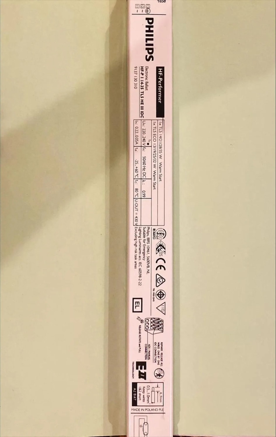 1*14/35 Florasan Balast