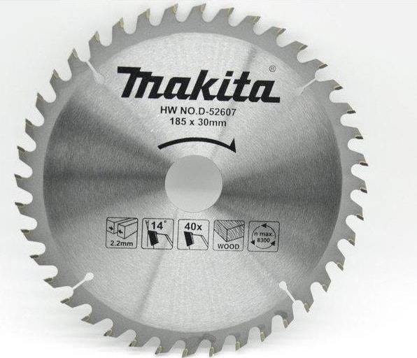 MAKİTA D-52607 Elmas Testere Sunta Kesme 185X40 Diş