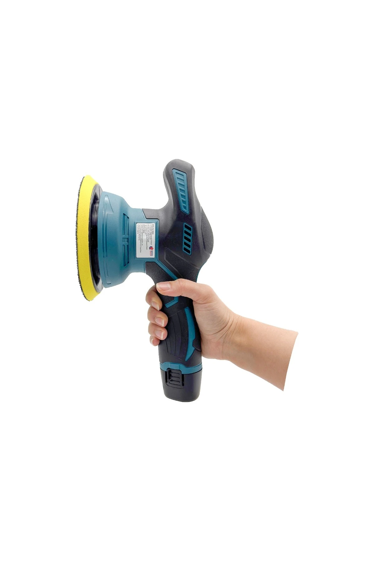 Çift Akülü Orbital 48 V Lityum 2x Batarya 6 Devir Ayarlı Detay Pasta Cila Zımpara Polisaj Makinesi.