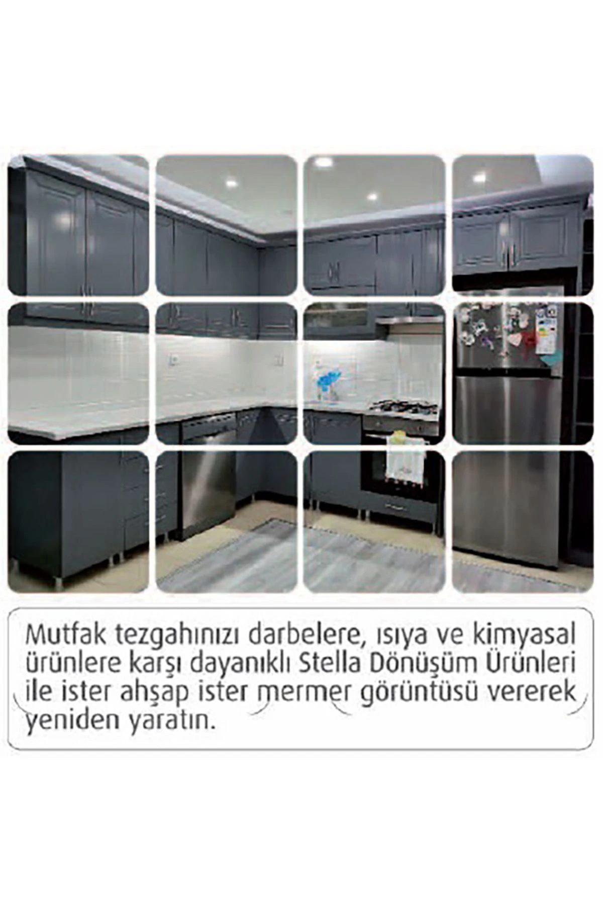 Stella Mutfak Dolabı Boyama Seti (14-18 Kapak)