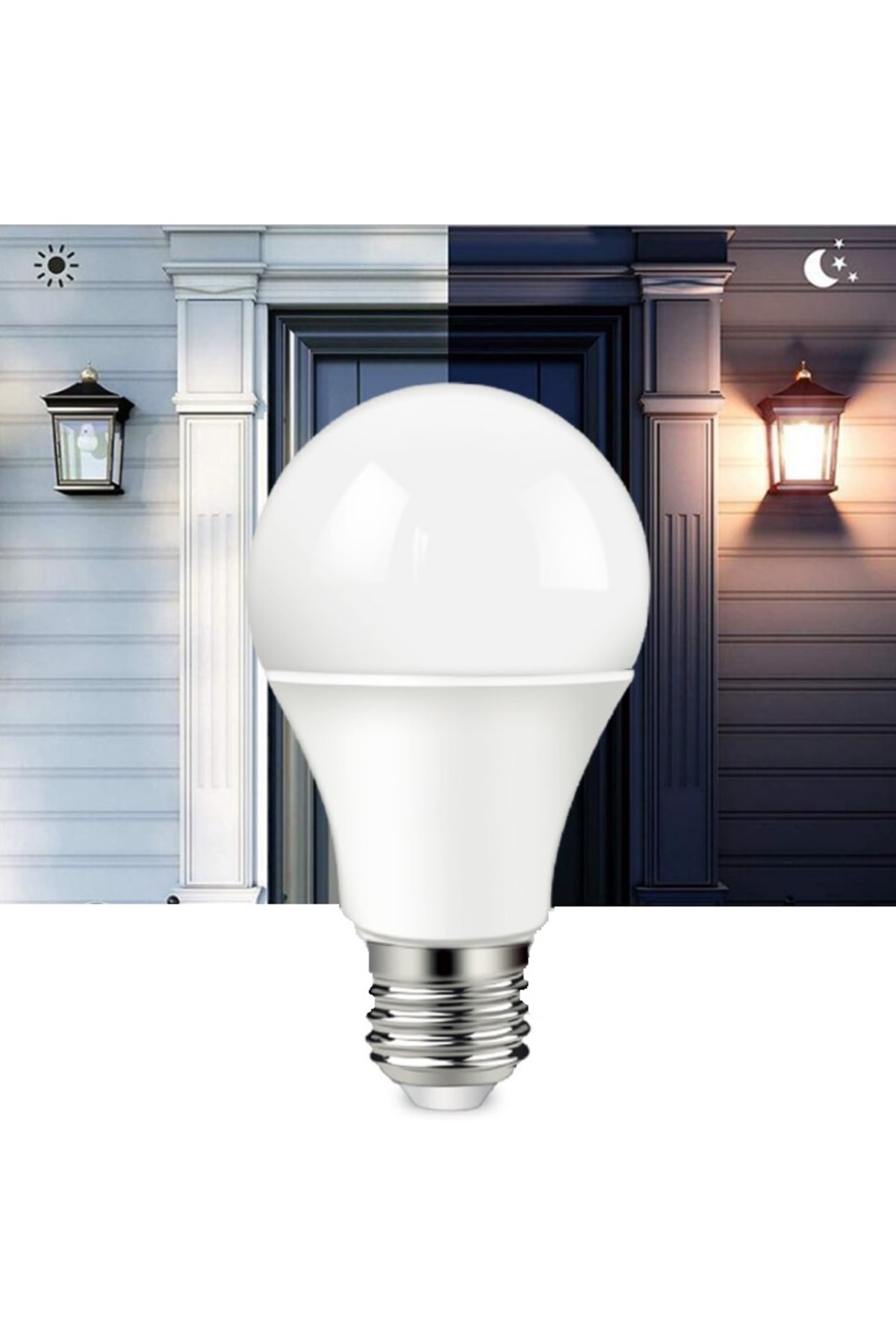 12w Sensörlü Led Ampul(BEYAZ)