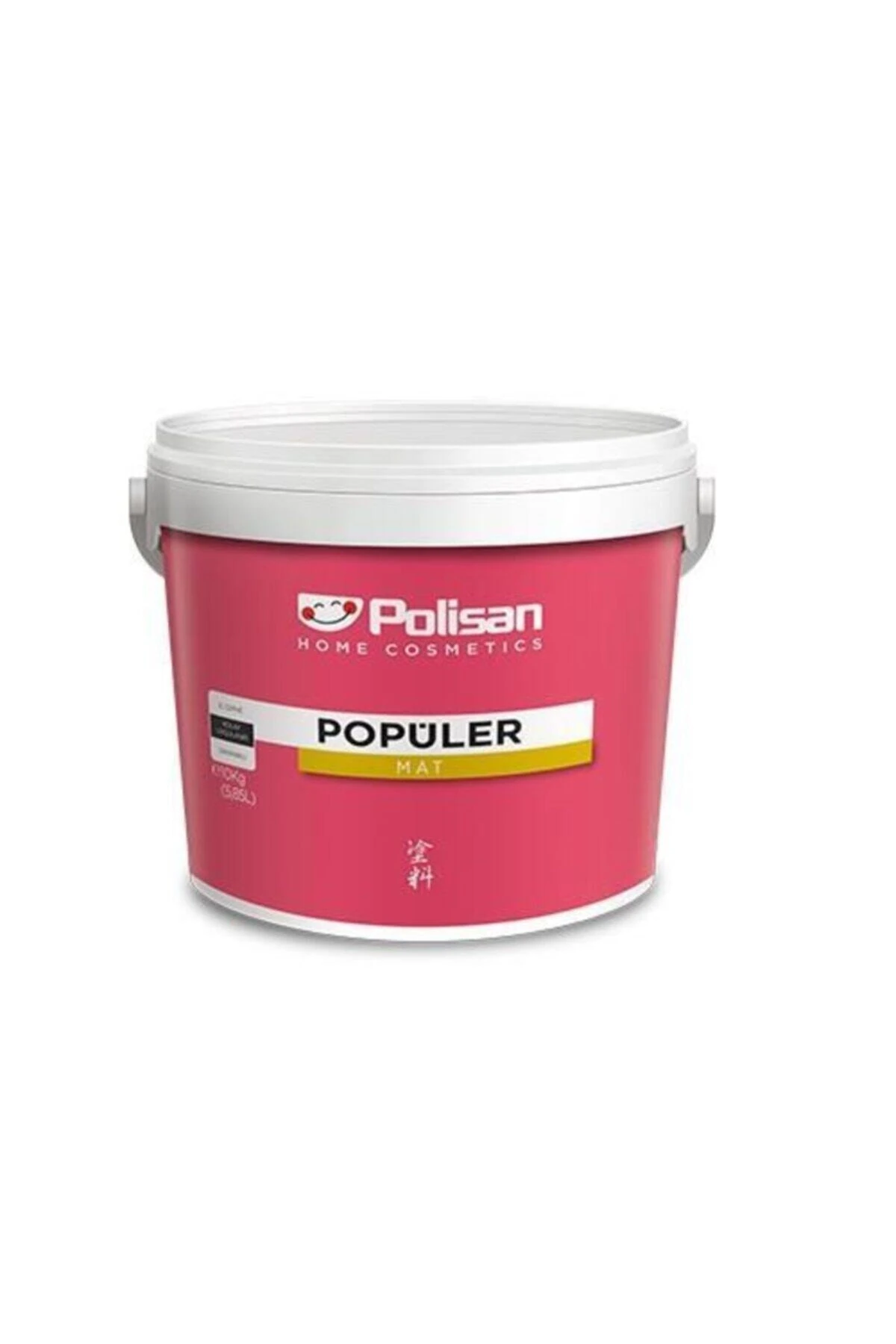 Popüler Plastik Boya 10 Kg / 5,85 Lt 4473 Dingin Gri Ci-7601