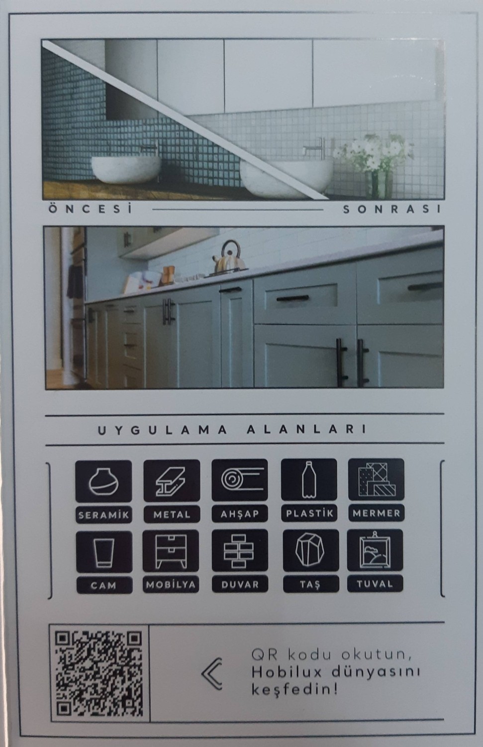 Hobilux Su Bazlı Saf Akrilik Boya