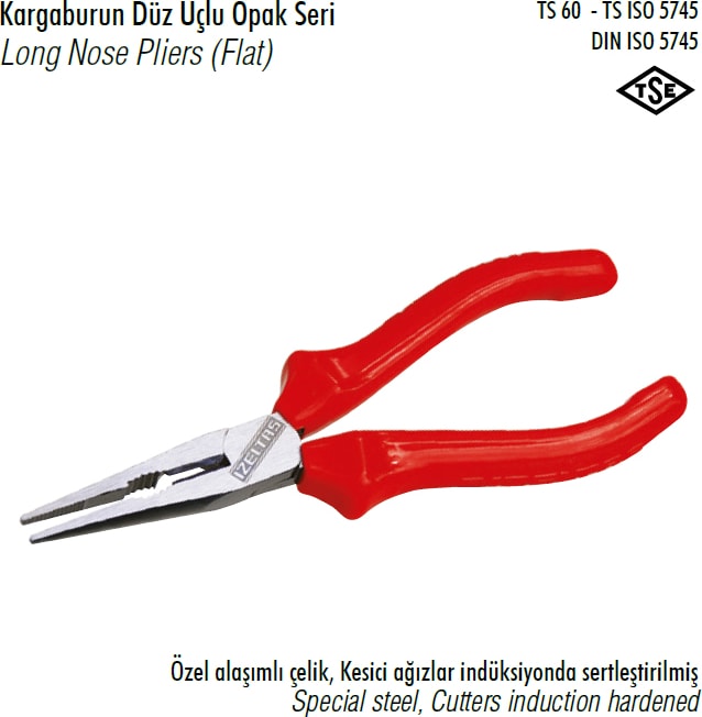 Izeltaş Düz Opak Kargaburun 160 mm 3220132160
