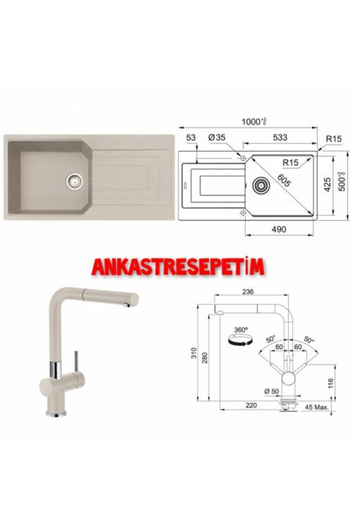 Yetkili Satış Bayisinde Ubg 611-100 Sahara Eviye,active Plus Doccia Armatür Kampanyası