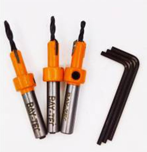 Havşa Matkap Ucu 3 Adet 3 mm 3,5mm 4 mm Profesyonel Hss