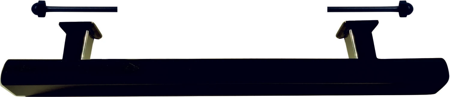 40 cm Delik Mesafesi Ayarlanabilir Çelik Kapı Çekme Kolu - Siyah