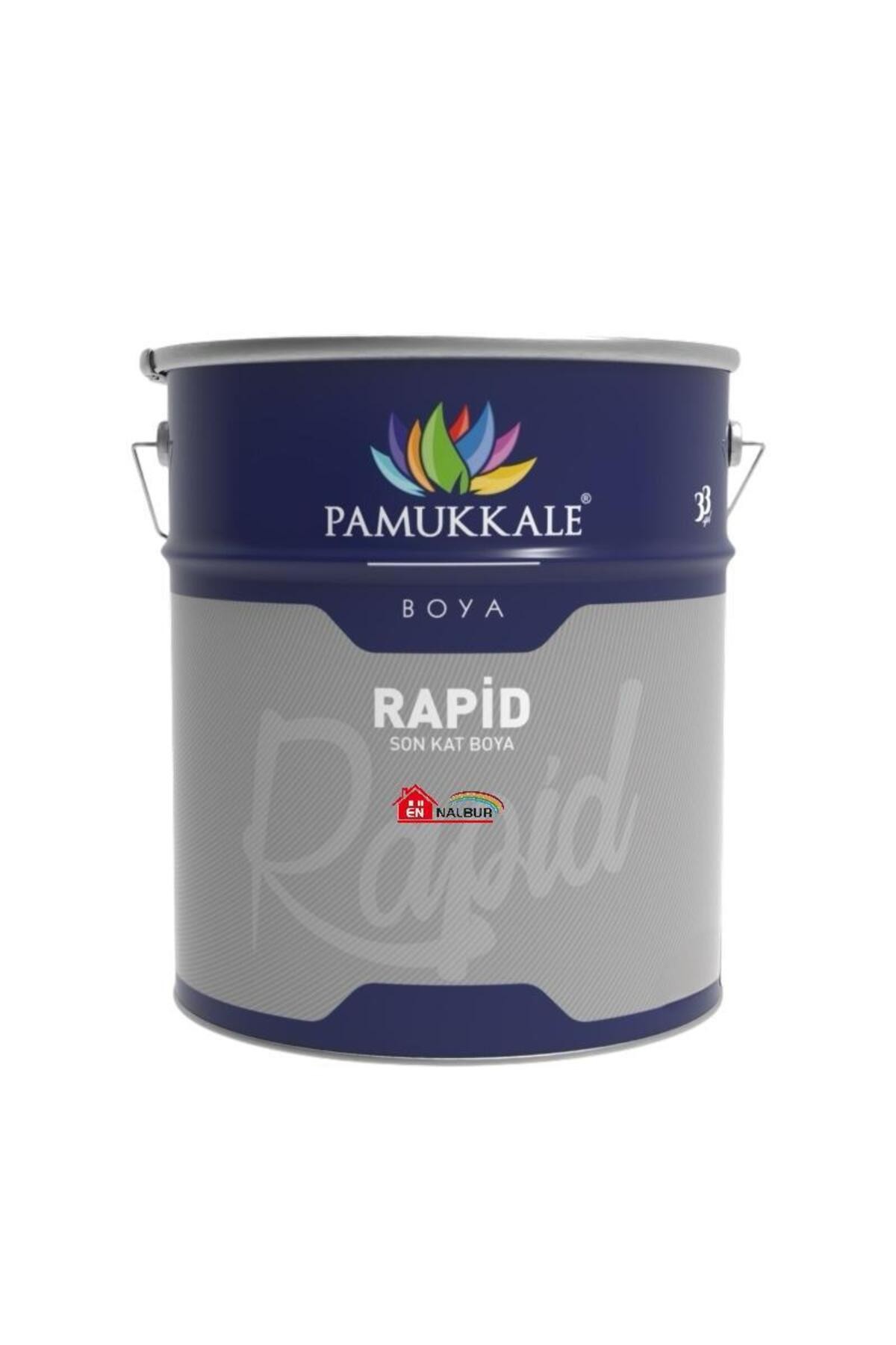 Pamukkale Rapid Endüstriyel Boya 2,5 Kg 7016 Antrasit Gri