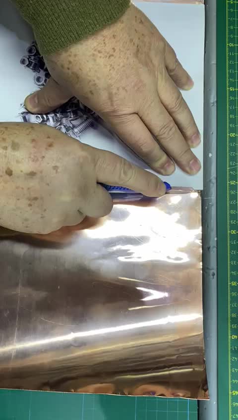 Bakır Levha Folyo Plaka 0,10x300x250