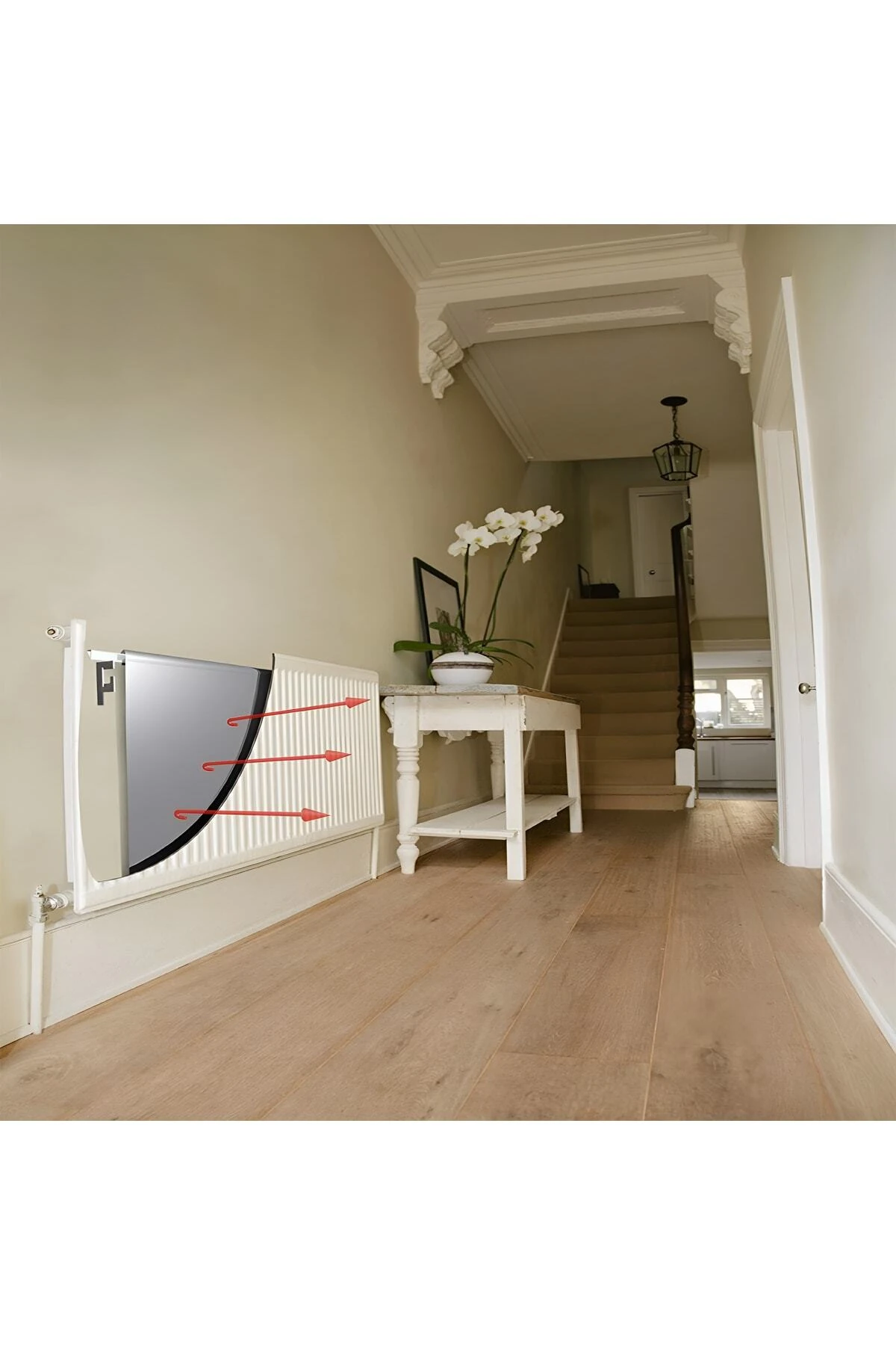 Petek Arkası Isı Yalıtımı Elektrik Doğalgaz Tasarrufu Kalörifer Petek Izolasyonu Levhası 3 Adet