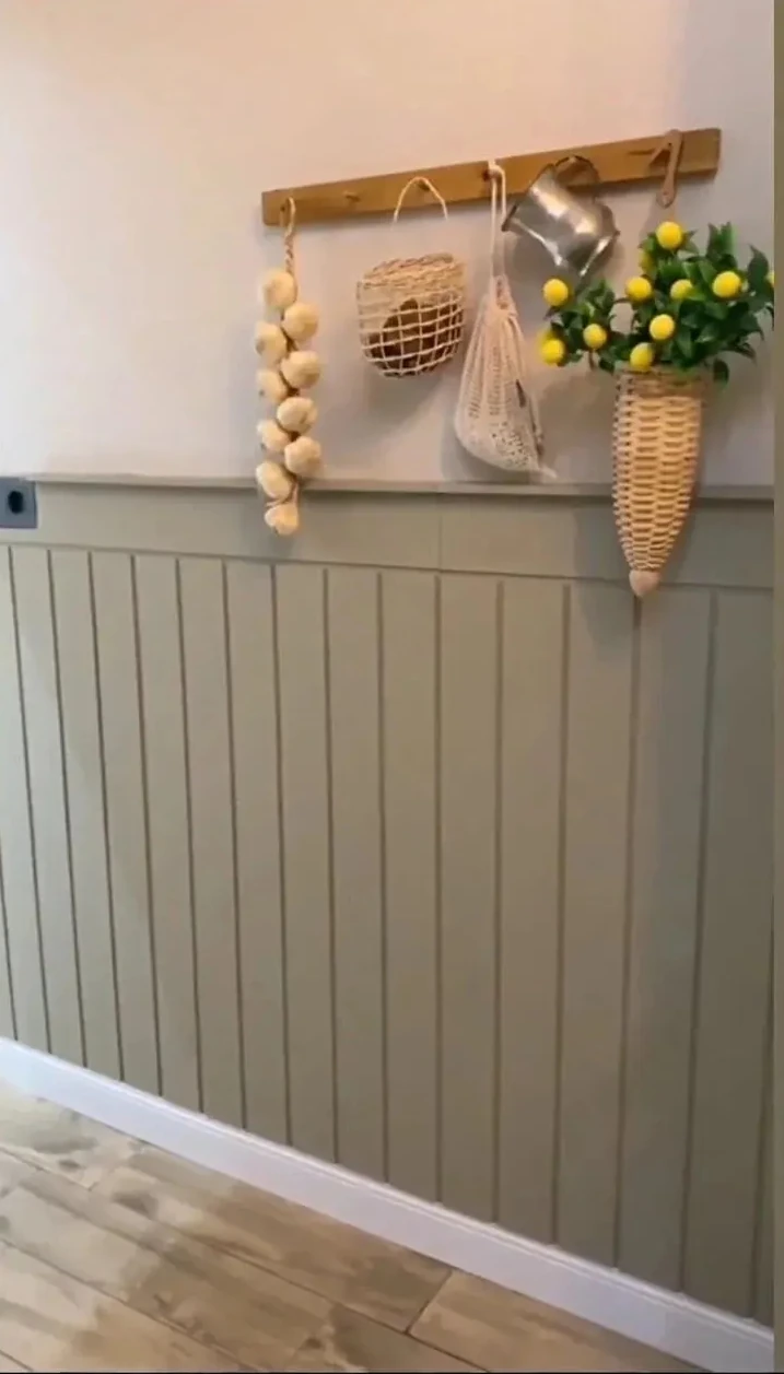 Dekoratif Duvar Kaplama ( 45 x 102 cm ) Boyanabilir Ahşap 6 mm Ham Mdf Duvar Paneli